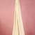 Men cream viscose solid dupatta with mirror work border