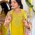Trading yellow festival kurati pent with dupatta set