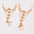 Gold plated kundan hathphool