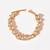 Gold plated kundan nath