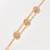 Gold plated kundan hairband