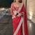 Georgette Sequnce Work Women's saree With Blouse Set