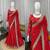 Georgette Sequnce Work Women's saree With Blouse Set
