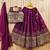 Designer georgette embroidered work wedding lehenga choli for kids