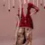 Maroon embroidery faux georgette fully stitched patiyala salwar