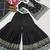 Black embroidery vichitra silk fully stitched sharara palazzo suit set