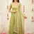 Light-green embroidery bids full stitched anarkali suit