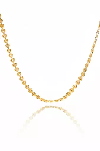 Eternal love woven necklace