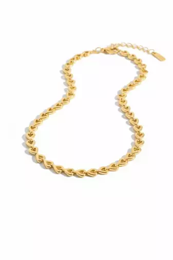 Eternal love woven necklace