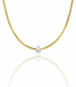 Solitaire grace necklace