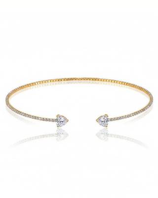 Amour Sculpt Collar Choker | Contemporary Party Wear Jewellery 1