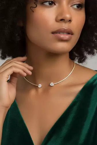 The amour collar choker