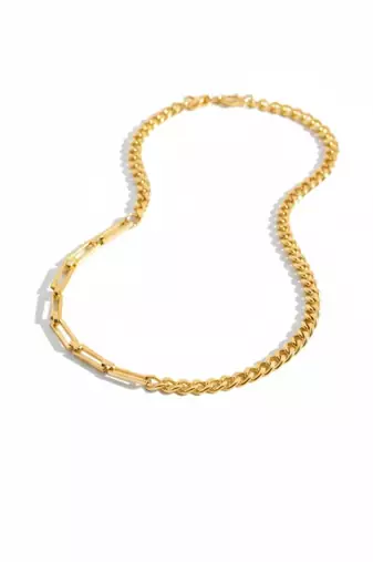 Simple chain link necklace