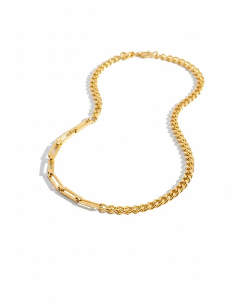 Simple chain link necklace