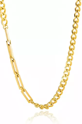 Simple chain link necklace