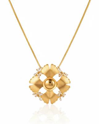Gold blossom chain 3
