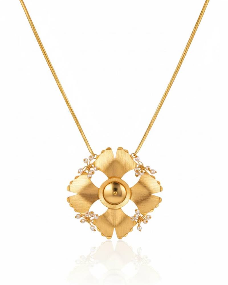 Gold blossom chain