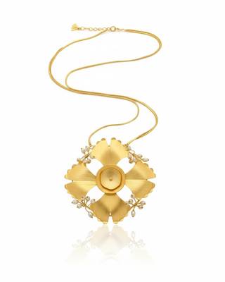 Gold blossom chain 4