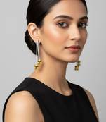 Cocktail citrine danglers