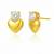 Sweet heart diamond studs