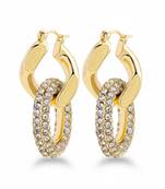 Ellipse halo glow hoops earrings