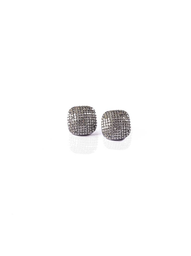 Small clustered stone cocktail studs