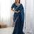Morepich color jimmichu silk embroidery work party wear saree