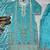 Elegant sky blue embroidered kurta palazzo set with dupatta