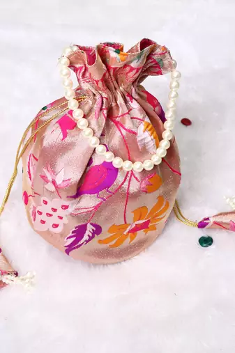 Multicolor pearl handle designer batwa