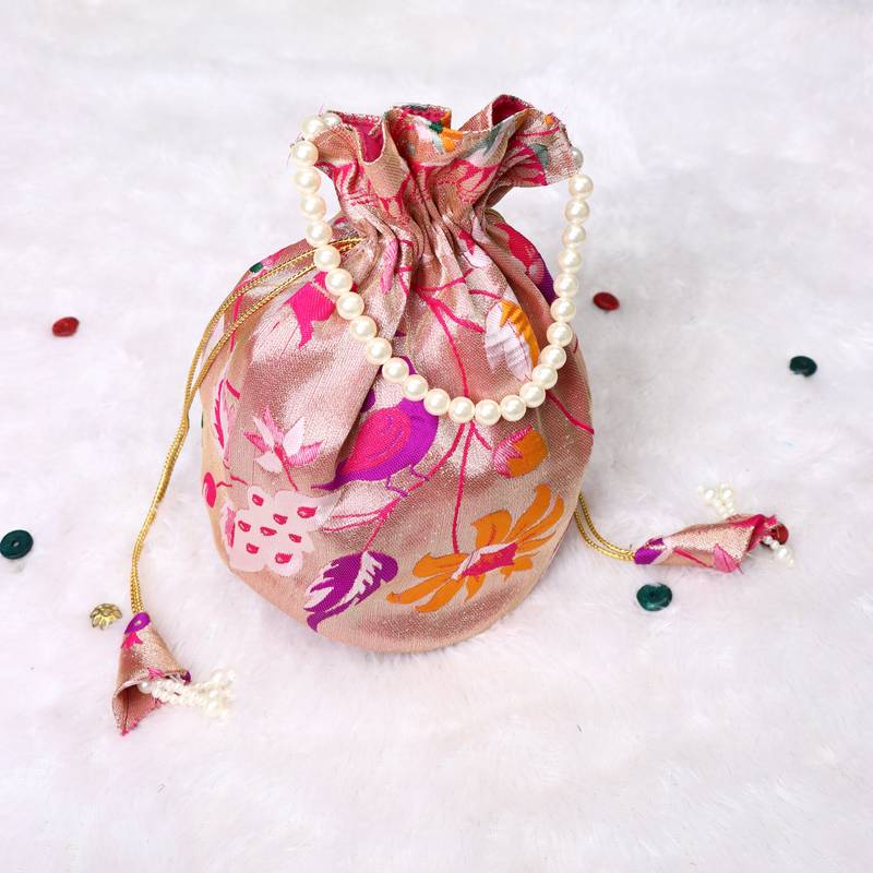 Multicolor pearl handle designer batwa