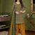 Green printed cotton blend stitched ethnic motifs print salwar kurta dupatta for women