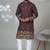 Aesthetic wine color daman embroidery kurta for men | premium designer men's kurta