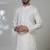 White embroidery kurta for men | premium designer men's kurta