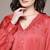 Coral dehry satin shirt