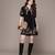 Black embroidered velvet short dress