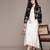 Black embroidered jacquard jacket