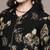 Black embroidered jacquard jacket