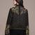 Black Embroidered Viscose Jacket