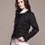 Black Embroidered Viscose Jacket
