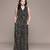 Black Printed Viscose Co Ord Set