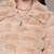 Beige faux fur crop jacket