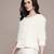 White nylon sweater