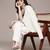 White nylon sweater