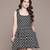 Black Viscose short dress