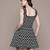 Black Viscose short dress