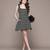 Black Viscose short dress