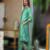 Mint Green embroidered chanderi straight suit set