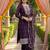 Kedarfab women's georgette embroidered sequins kurta pant with dupatta set