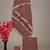 Bronze bagru hand block printed linen suits with zari border