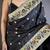 Black floral, zari woven soft silk saree with blouse